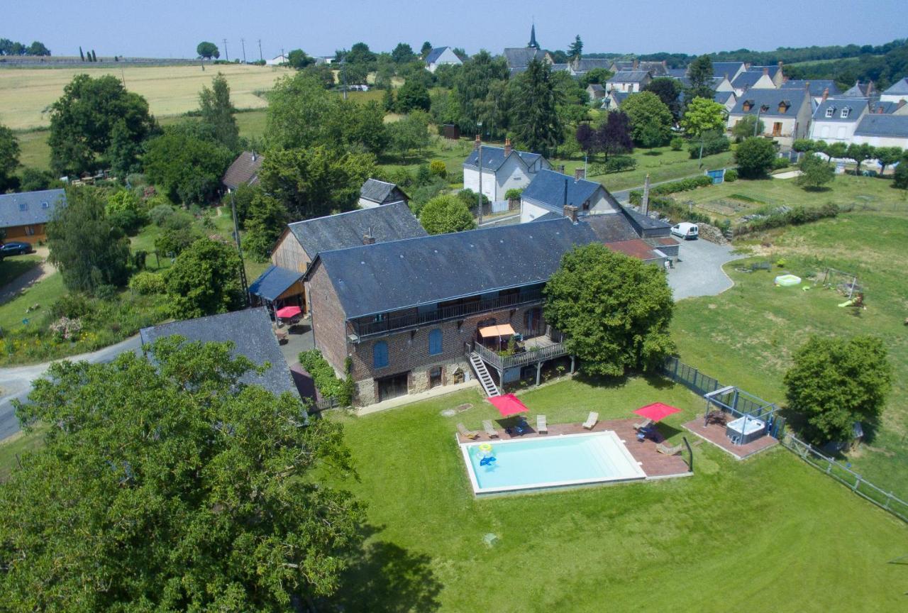 La Haute Forge Maison D'Hotes Thoiré-sur-Dinan エクステリア 写真